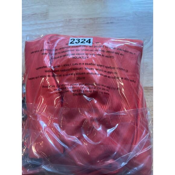 NWT Tibi Short Sleeve Cocktail Dress Bejeweled Coral Cotton & Silk Size 10 JL - Picture 7 of 7